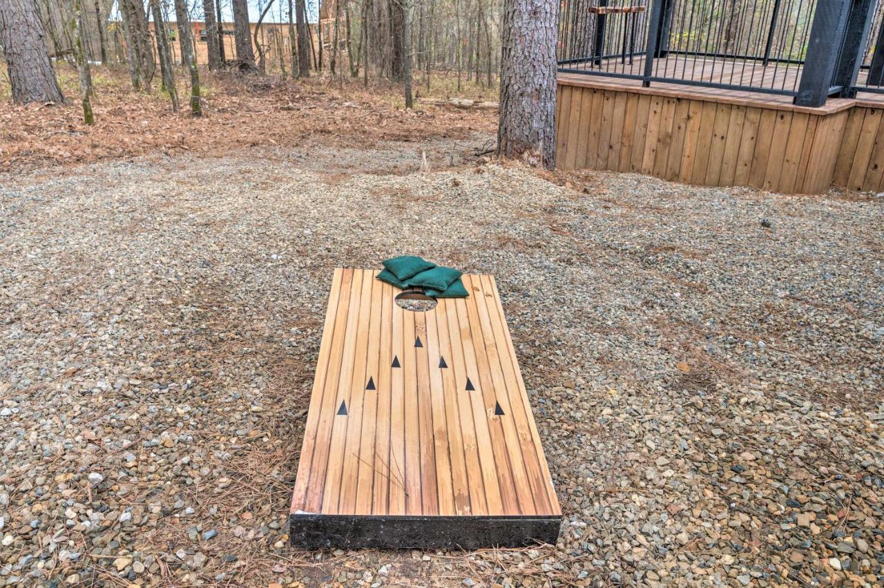 Luxury Cabin In The Woods With Hot Tub And Yard Games! Broken Bow Esterno foto