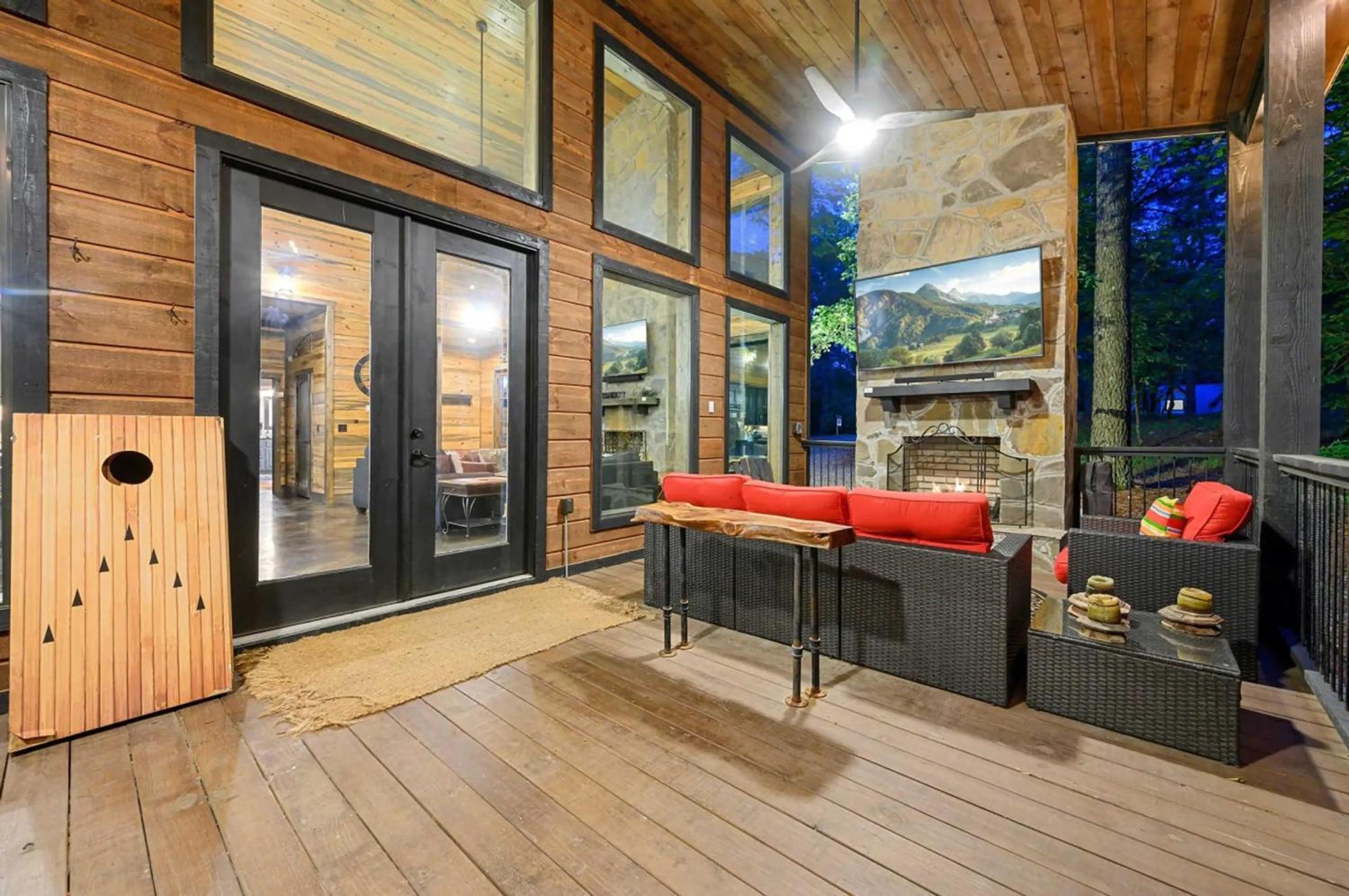 Luxury Cabin In The Woods With Hot Tub And Yard Games! Broken Bow Esterno foto
